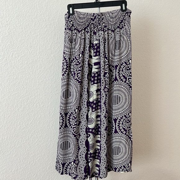 Thai Elephant PALAZZO Pants 🐘 🐘 - Picture 2 of 11